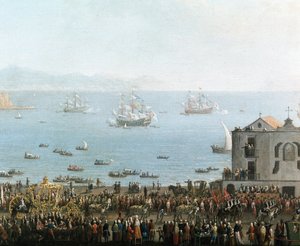 Fête de Piedigrotta à Naples le 8 septembre (détail)
