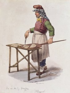 Vendeur de pizza