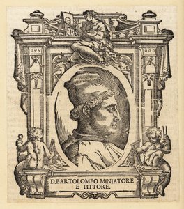Portrait de Bartolomeo della Gatta, peintre, enlumineur et architecte italien (florentin) - Italian School