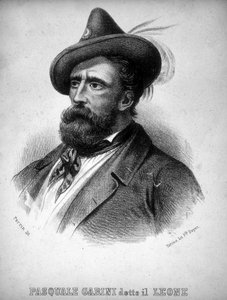 Portrait du brigand Pasquale Garini, connu sous le nom de « Le Lion »