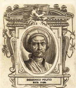 Portrait de Domenico Puligo, peintre italien de la Renaissance, actif à Florence - Italian School