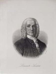 Portrait de Domenico Scarlatti (1686-1757) - Italian School