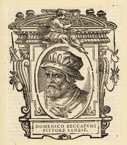 Portrait de Domenico di Pace Beccafumi, peintre maniériste de la Renaissance italienne - Italian School