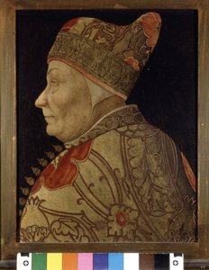 Portrait de Francesco Foscari, Doge de Venise. Peinture sur bois. sd. Musée Correr de Venise