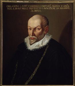 Portrait de Roland de Lassus (1532-1594) compositeur flamand - Italian School