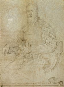 Portrait de Titien (Tiziano Vecellio) (c.1485-1576) (école romaine)