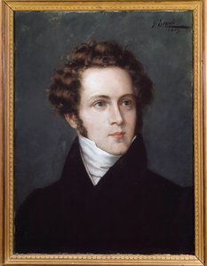 Portrait de Vincenzo Bellini (1801-1835) compositeur italien - Italian School