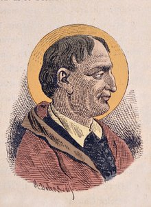 Portrait du pape Corneille (Cornelius ou Cornelio) (251-253) - Italian School