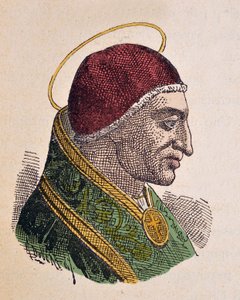 Portrait du pape Denys (Dionysius ou Dionisio) (259-268)