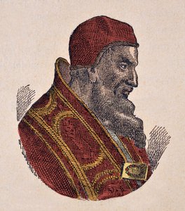Portrait du Pape Jean IV