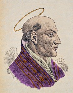 Portrait du pape Jean Ier (Giovanni I, John, Ioannes) (523-526)