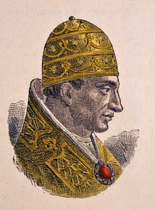 Portrait du Pape Jean X (914-928)