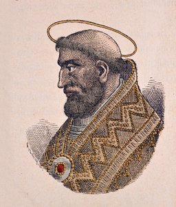 Portrait du Pape Léon II (Leone ou Leo) (682-683)