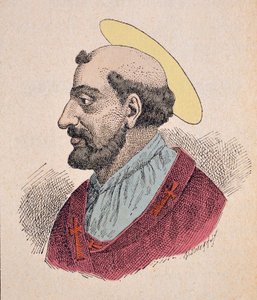 Portrait du Pape Lin (Linus ou Lino) (67-76) - Italian School