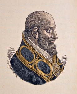 Portrait du Pape Marcel II (1555) - Italian School