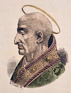 Portrait du Pape Pie Ier (Pius ou Pio) (ca. 144-155)