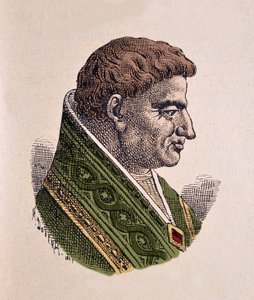 Portrait du Pape Victor II (1086-1087) - Italian School