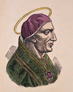 Portrait du pape Zosime Ier (Zosimus, Zosimo) (417-418)