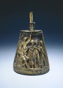 Flasque à poudre, vers 1590 - Italian School
