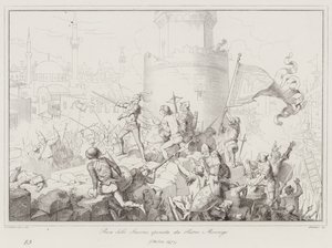 Prise de Smyrne, opérée par Pietro Mocenigo