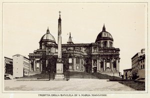 Rome : Tribune de la Basilique de Sainte-Marie-Majeure - Italian School