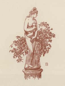 Rome, Vénus du Capitole (litho) - Italian School