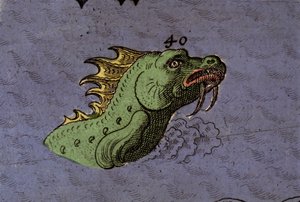 Monstre marin : représentation d
