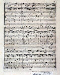 Partition de Médée (acte 1), opéra de Luigi Cherubini