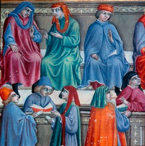 Marchands siennois. Détail d