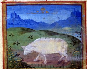 Signe du Bélier. Horoscope italien, milieu du XVe siècle - Italian School