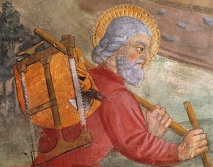 Saint Joseph (détail) - Italian School
