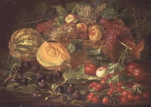 Nature morte de fruits