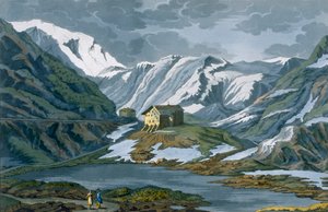 Suisse : Hospice de Saint-Bernard dans les Alpes - Italian School