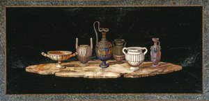 Table en pietra dura - Italian School