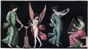 Les Bacchantes - gravure de "Usi e Costumi di Tutti i Popoli dell