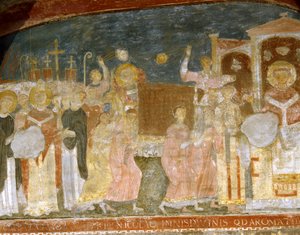 Le Miracle du Temple - Italian School