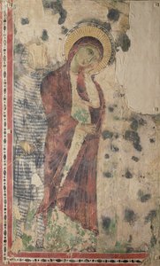 La Vierge en Deuil avec Longin (peut-être) - Italian School