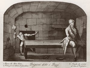La prison de Pozzi, de Vedute della Prigioni - Italian School