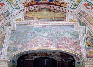 Les routes de Rome, sous le règne du pape Sixte V