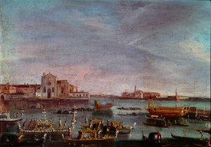 La régate sur le Grand Canal à Venise