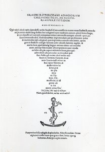 Page de titre des Adages d