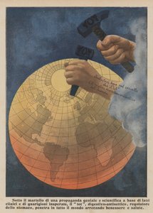 Tot (colour litho) - Italian School