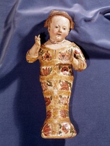 Jouet : poupée en porcelaine, Italie