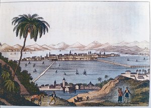 Vue de Mexico, 1714