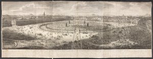 Vue du Prato della Valle à Padoue