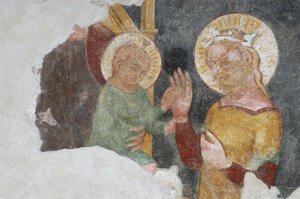 Vierge Marie et enfant - Italian School