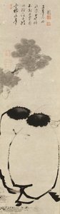 Hanshan et Shide, vers 1763
