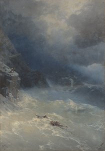 La tempête au Cap Aya