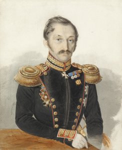 Portrait du général Alexandre Danilovitch Gerstenzweig 1818-1861