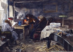 Vie misérable des nobles russes et des personnes de haut rang pendant la révolution par Vladimirov, Ivan Alexeyevich (1869-1947)